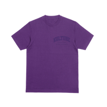 Load image into Gallery viewer, Global Puff Print Tee (Purple)