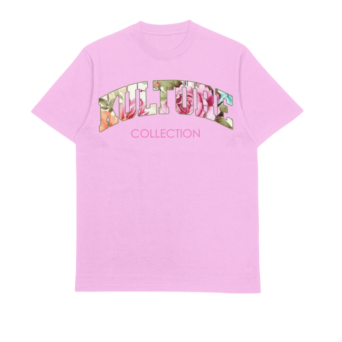 Floral Tee (pink)