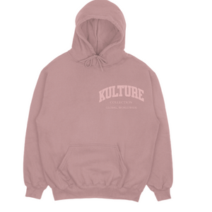 Mauve Global PUFF PRINT Hoodie