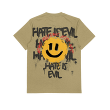 Load image into Gallery viewer, Hate is Evil Tee (Khaki)